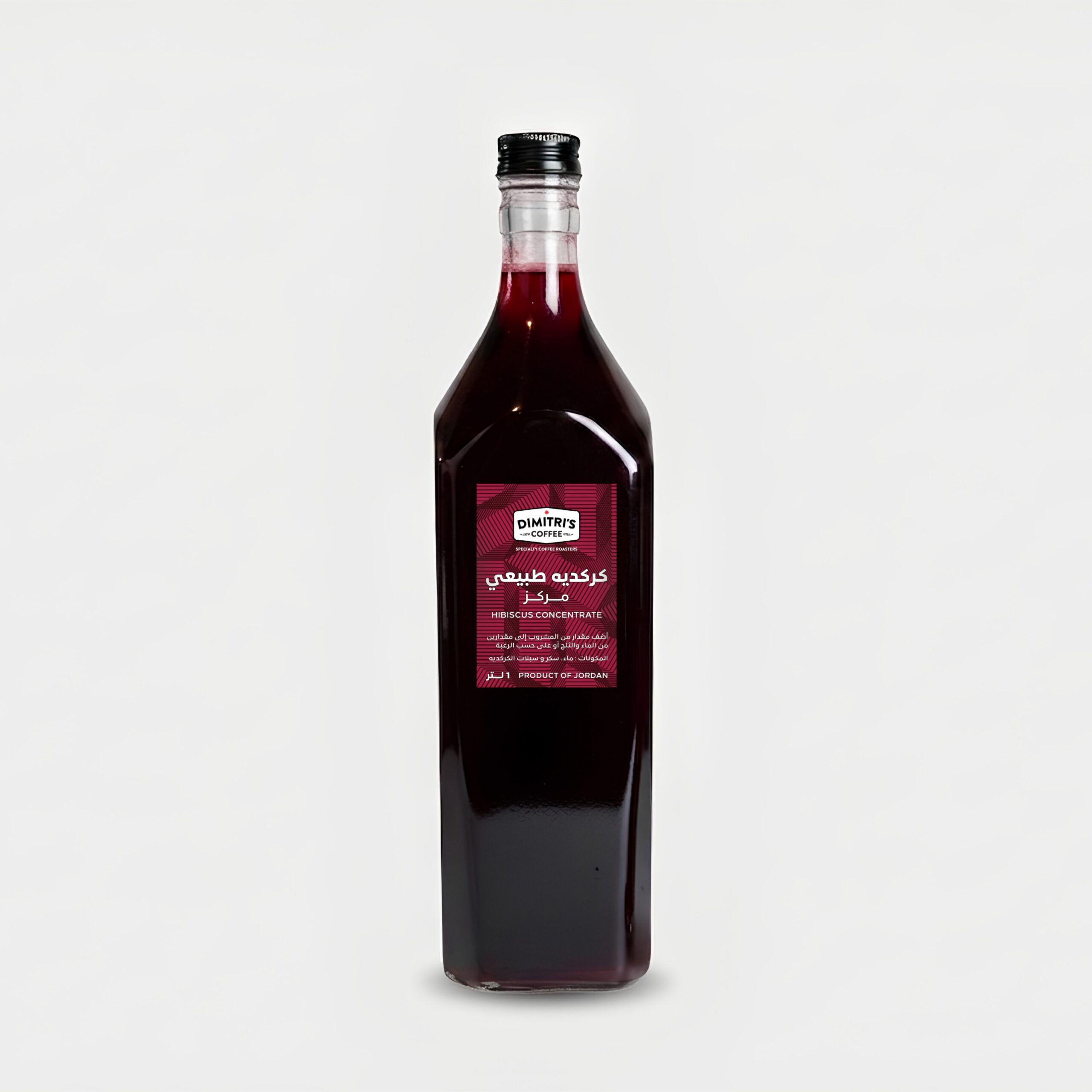 HIBISCUS CONCENTRATE 1Ltr  كركديه طبيعي مركز