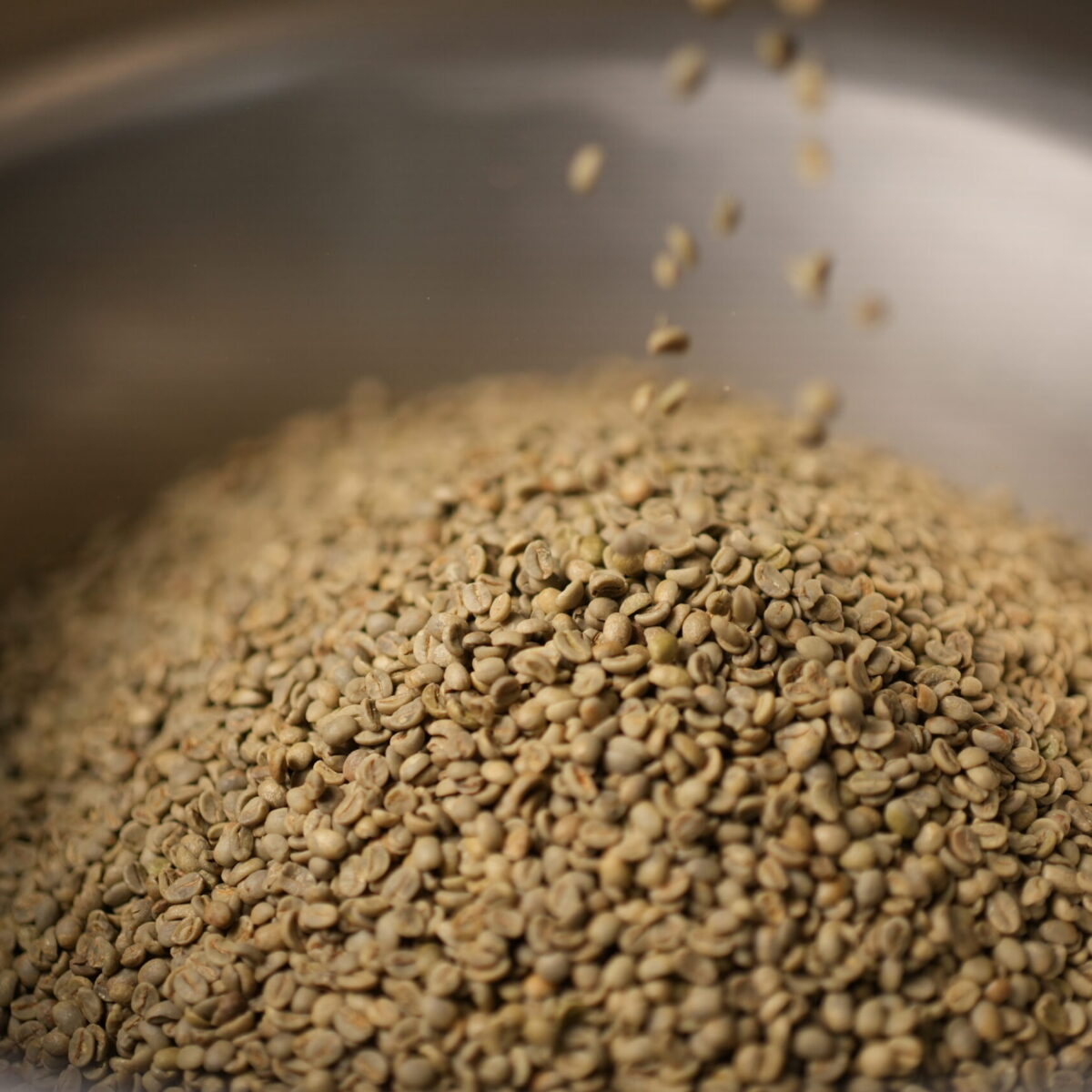 Green coffee beans