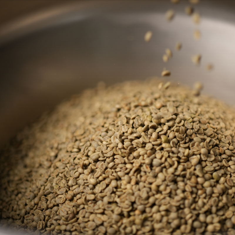 Green coffee beans